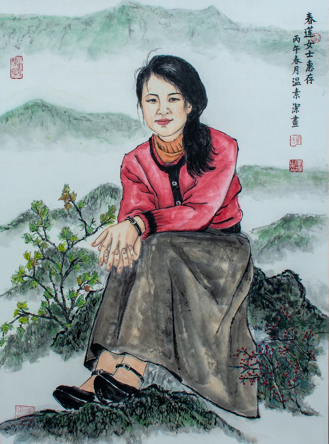 春莲女士画像